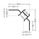 UNI-TILE12 90°