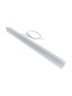 HiluX - PureLED Troldtekt LED-skena - 60 cm - 17W - 3000K - IP44 - Planförsänkt - Vit