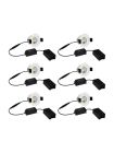 HiluX D3 Tilt360 6-pack - Full Spectrum LED-inbyggnadsspot - Ra97 - 3000K - Vit