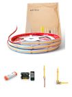 HiluX COB-LED-list 3000K m. fjärrkontroll - 5m - Komplett set