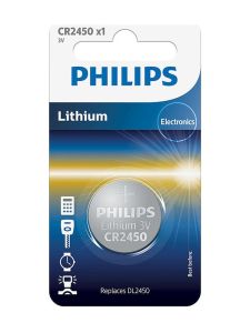 Philips Lithium knappcell CR2450