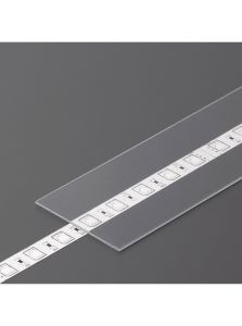 Täckning till LED-profil - H - Slide - 2m - Transparent