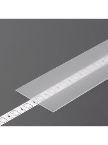 Cover till LED-profil - H - Slide - 2m - Frosted