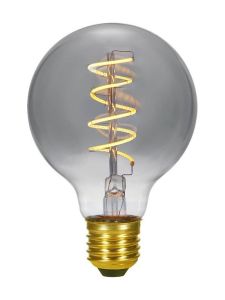 E27 - SPL FleX Globe AX - smoke - Ø:95mm - 2200K - CRI 90 - dimbar