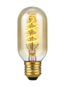 E27 - SPL FleX Double Helix - Amber - 300lm - 2000K - CRI 90 - Dimbar