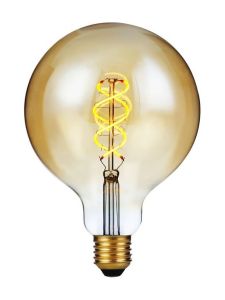 E27 - SPL FleX Double Helix - Amber - Ø:125mm - 2000K - CRI 90 - Dimbar