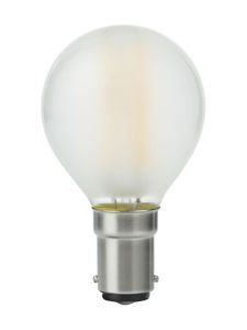 Ba15d - SPL Ball Ba15d - Frostad - 360lm - 2500K - CRI 90 - Dimbar