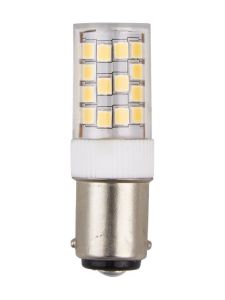 Ba15d - SPL Tubular Compact - Klar - 390lm - 3000K - CRI 80 - Triac dimbar
