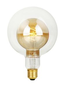 E27 - SPL Double Bulb - Amber - Ø:125mm - 470lm - 2200K - CRI 90 - Dimbar
