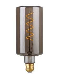 E27 - SPL Flex Bottle - Smoke - Ø:90mm - 100lm - 2200K - CRI 90 - Dimbar