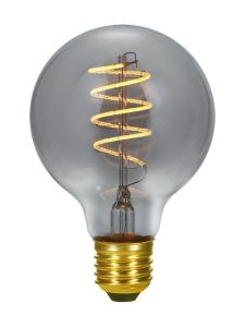 E27 - SPL FleX Globe AX - smoke - Ø:80mm - 160lm - 2200K - CRI 90 - dimbar
