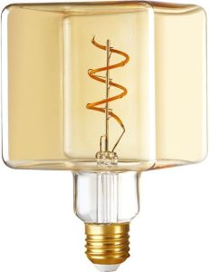 E27 - SPL Ice Cube - Amber - Ø:95mm - 240lm - 2200K - CRI 90 - Dimbar