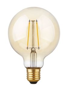 E27 - SPL Globe - Amber - Ø:95mm - 250lm - 2200K - CRI 90 - Dimbar