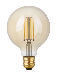 E27 - SPL Globe - Amber - Ø:95mm - 470lm - 2200K - CRI 90 - Dimbar