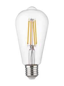 E27 - SPL Rustika - Klar - Ø:64mm - 470lm - 2500K - CRI 90 - Dimbar