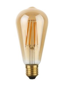 E27 - SPL Rustika - Amber - Ø:64mm - 640lm - 2200K - CRI 90 - Dimbar