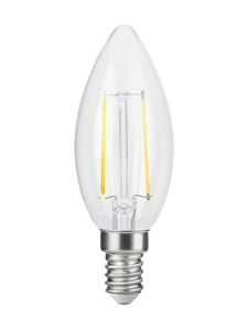 E14 - SPL Candle - Klar - Ø:35mm - 250lm - 2500K - CRI 93 - Dimbar