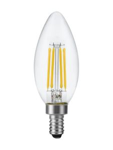 E12 - SPL Candle - Klar - Ø:35mm - 470lm - 2700K - CRI 90 - Dimbar