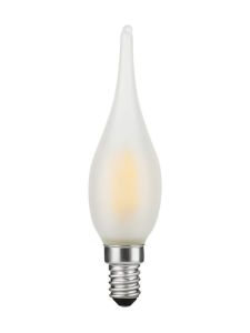 E10 - SPL Mini Tip Candle - Frostad - Ø:23mm - 90lm - 2700K - CRI 90 - Ej dimbar