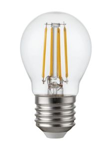 E27 - SPL Ball E27 - klar - Ø:45mm - 470lm - 2500K - CRI 90 - dimbar