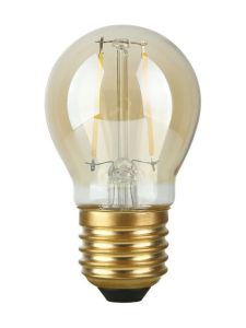 E27 - SPL Ball E27 - Amber - Ø:45mm - 250lm - 2200K - CRI 90 - Dimbar