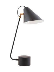 EFTERÅRS OUTLET - House Doctor - Bordlampe - Club - Sort - H54cm Ø20cm