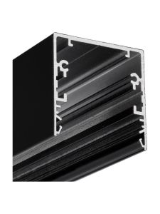 LED-profil PHIL53 - 3m - Svart
