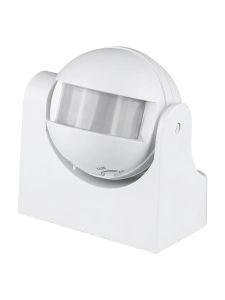 V-Tac rörelsesensor - LED-anpassad, vit, PIR infraröd, IP44 utomhus (230V-ingång)