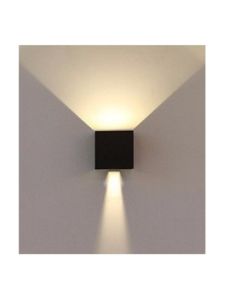 V-Tac 6W LED utomhus vägglampa - Justerbar ljusriktning, IP65, inkl. ljuskälla - 3000K