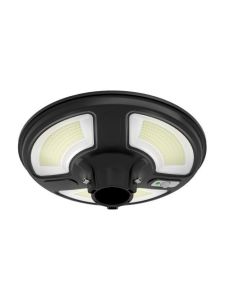 V-Tac 7,5W Solcell trädgårdslampa LED - Svart, Ø42 cm, med solcell, sensor och IP65