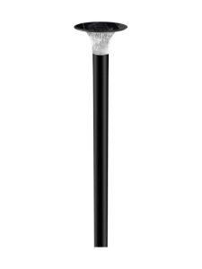 V-Tac 15W Solcell trädgårdslampa LED - Svart, Ø25,7 cm, solcell, sensor, IP65, 3 års garanti