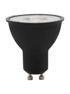 LEDlife LUX6 LED-spot - 6W, RA 97, dimbar, 230V, GU10, svart, 4000K