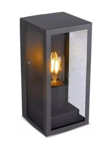 V-Tac utomhus vägglampa, IP44, E27-sockel, 60W, utan ljuskälla