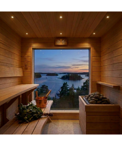 LEDlife - Sauna downlight - 1,1W - 24V DC - 2700K - RA93 - IP54 - Ø35 mm - Vit
