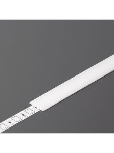 Cover till LED-profil - J - Slide - 2m - Opal