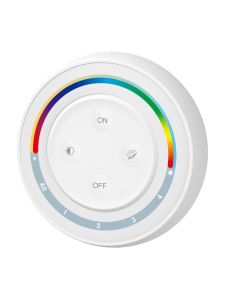 Miboxer - Fjärrkontroll Rainbow - Vit - RGB-CCT - 4 zoner - 2,4GHz RF