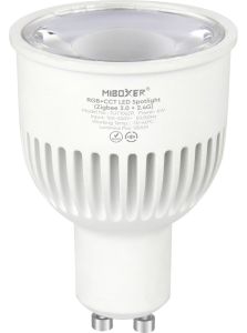 Miboxer - LED-lampa GU10 - 6W - RGB-CCT - 570lm - Zigbee 3.0