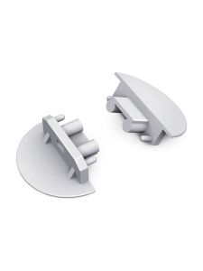 Ändlock till GROOVE10 Gen2 - Silver m. hål - 20 st
