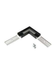 Vinkel till LED-profil SURFACE10 - 90° - Svart
