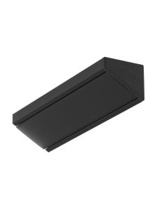 Aluminiumprofil - Model C till Philips Hue och WiZ - Svart