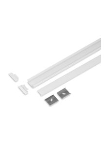 Aluminiumprofil - Model G till Philips Hue och WiZ - Vit