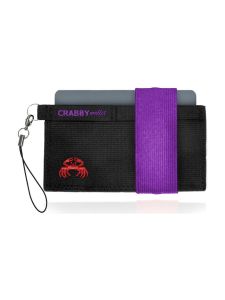 Crabby Wallet - V2 elastikplånbok - Lila