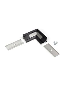 Vinkel till LED-profil CORNER10 - 90° - Svart