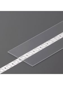 Diffusor till LED-profil - G - Slide - 1m - Transparent