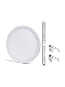 Aigostar - CCT LED-panel - Ø330 mm - 24W - 2160 lm - Infälld/utanpåliggande