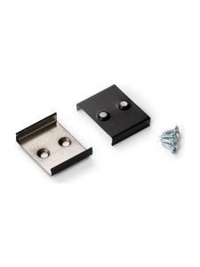 Fäste till LED-profil - Model W - Svart - 20 st