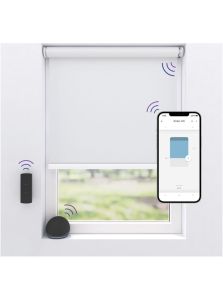 MotionBlinds - Wireless Electric Sort-Out Rollerblind 80x190cm - Vit