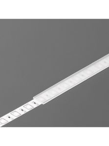 Diffusor till LED-profil - A - Slide - 3m - Frostad