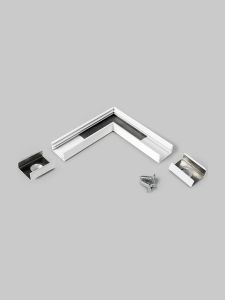 Vinkel till LED-profil SLIM8 - 90° - Vit
