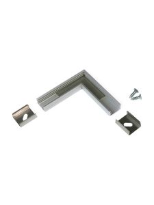 Vinkel till LED-profil SLIM8 - 90° - Anodiserad